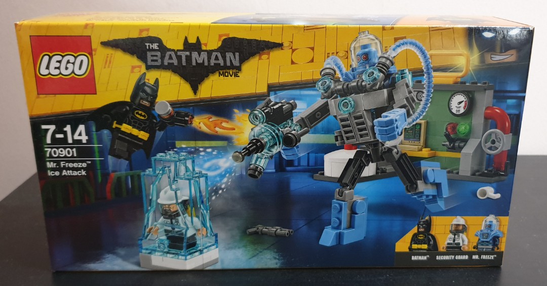 lego batman mr freeze ice attack