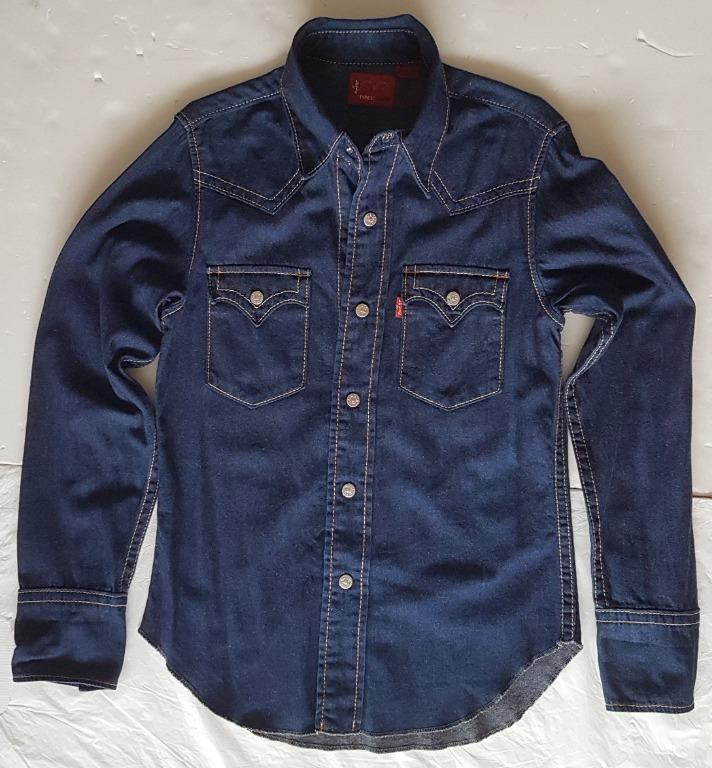 levi strauss denim shirts