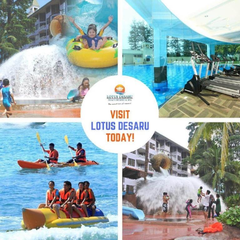 Lotus Desaru Beach Resort Spa Tickets Vouchers Attractions Tickets On Carousell