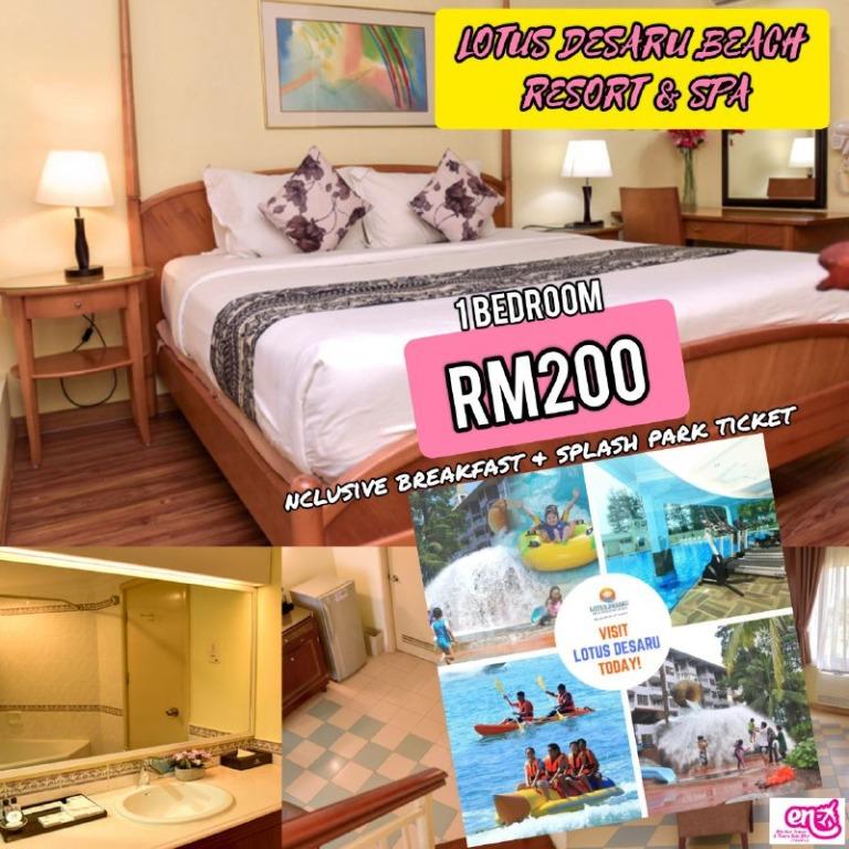 Lotus Desaru Beach Resort Spa Tickets Vouchers Attractions Tickets On Carousell