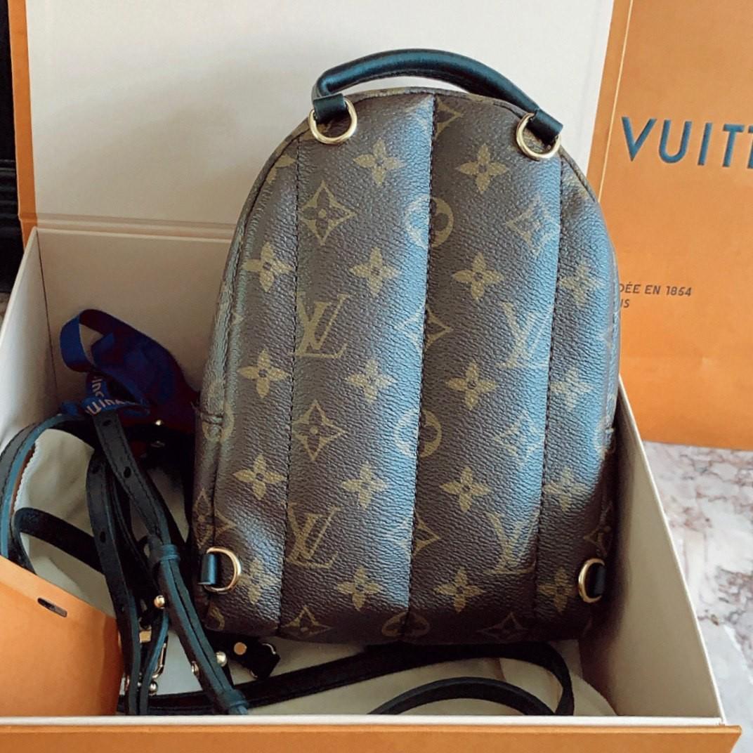 AUTHENTIC LV LOUIS VUITTON Mini Palm Springs Backpack - ✓Receipt, Luxury,  Bags & Wallets on Carousell