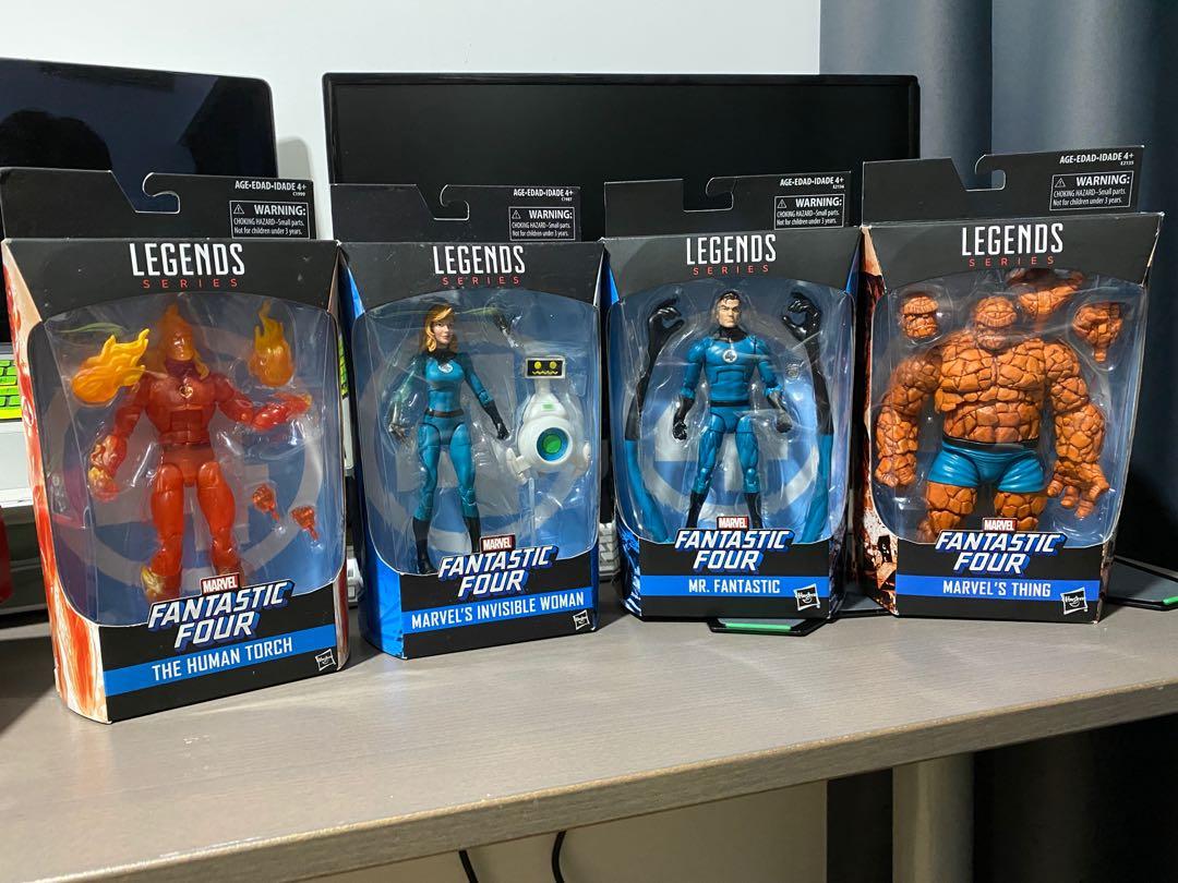 Marvel Legends Fantastic Four Wave Toys Games Bricks Figurines On Carousell