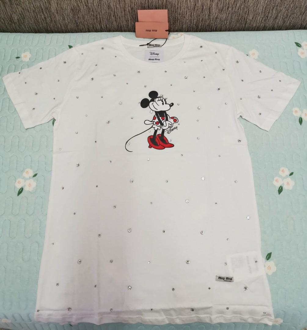 MIUMIU Disneyコラボ Tシャツ | wise.edu.pk