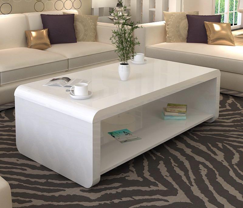 Minimalist White Coffee Table Stella Furniture Tables Chairs On Carousell