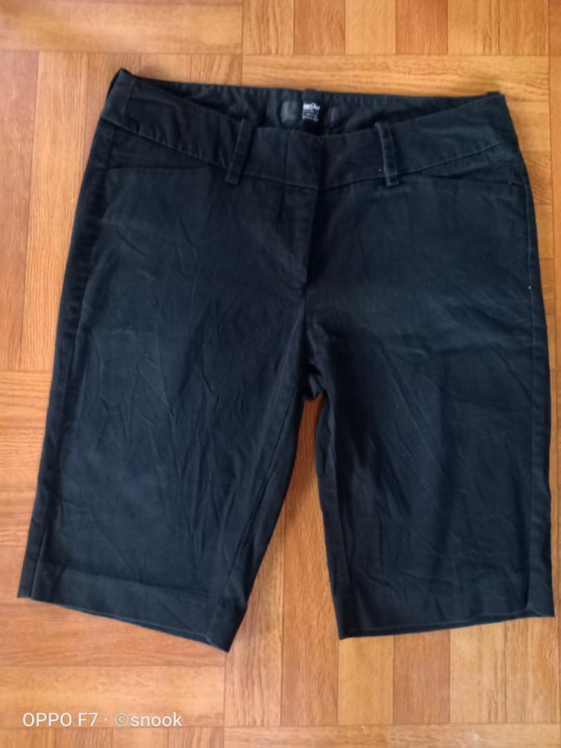 MOSSIMO Unisex Sz 30 inches Black Stretch Extensible Bermuda Walking Shorts Women s Fashion Bottoms Other Bottoms on Carousell