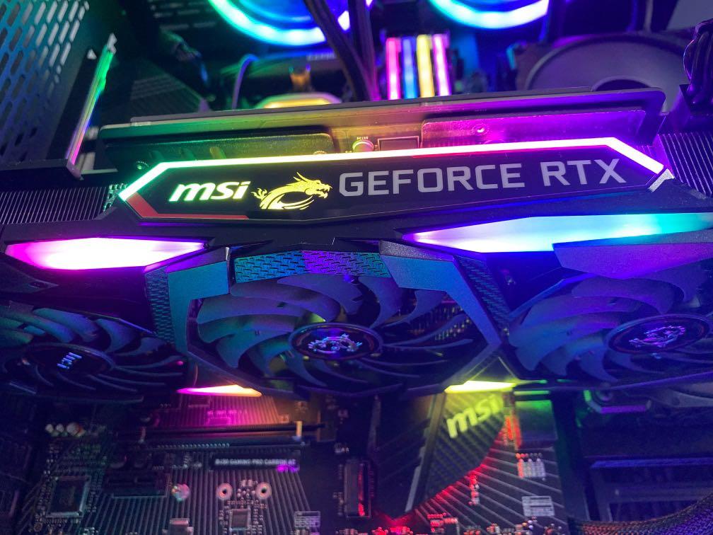 Msi Rtx 2080 Gaming X Trio Electronics Computer Parts Accessories On Carousell
