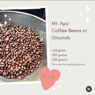 Mt. Apo Coffee Beans or Grounds