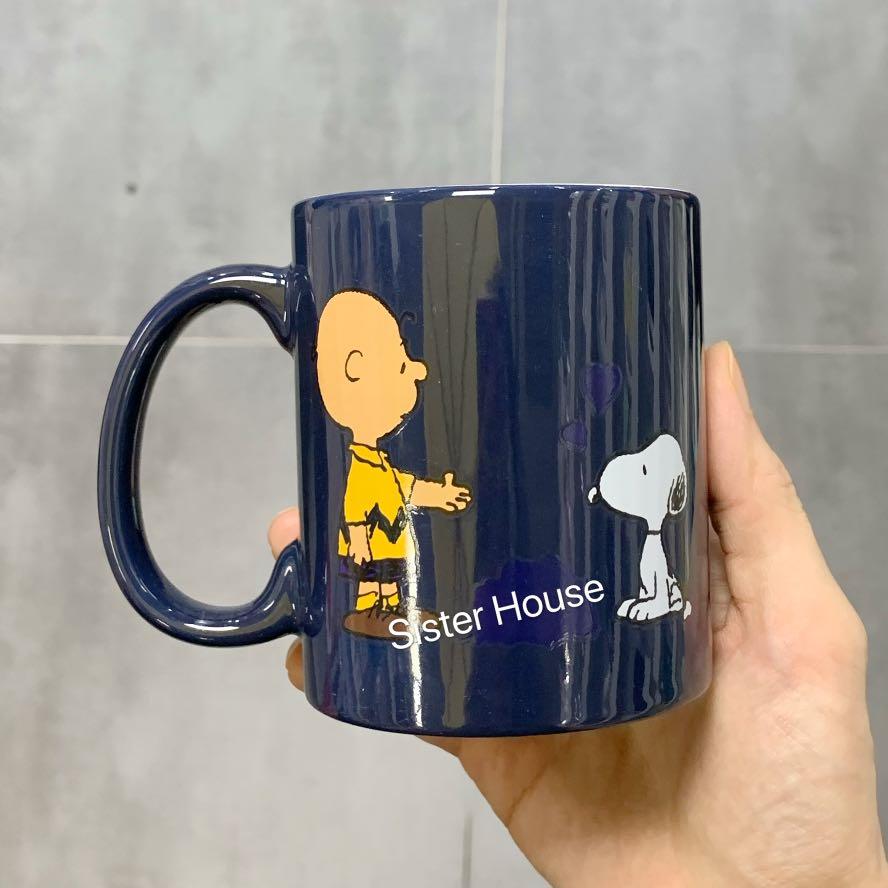 🇰🇷 Peanuts Snoopy Charlie Brown Mug 史路比查理布朗變色瓷杯, 傢俬