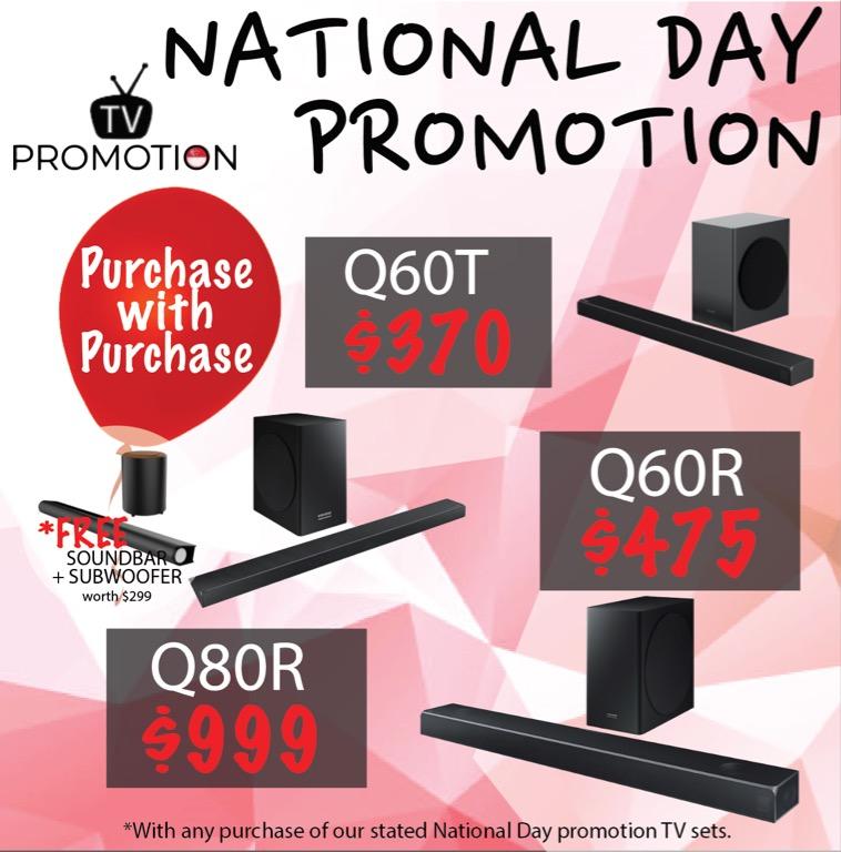Soundbar promo hotsell
