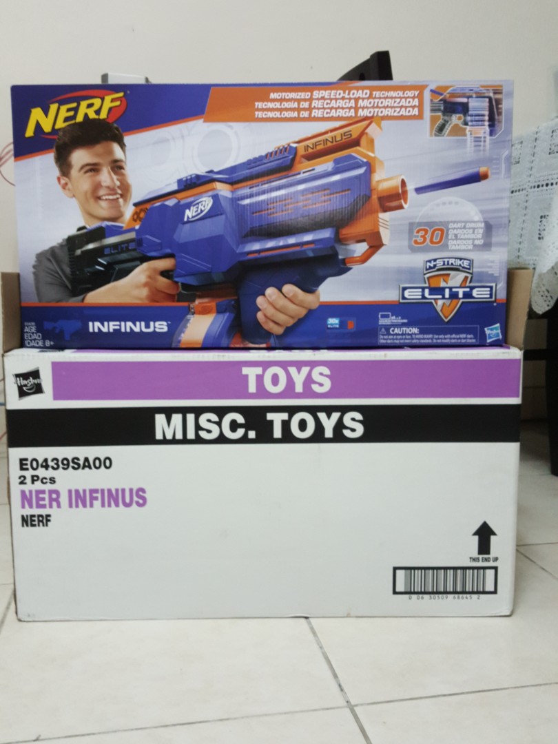 Nerf infinus 2024 red light