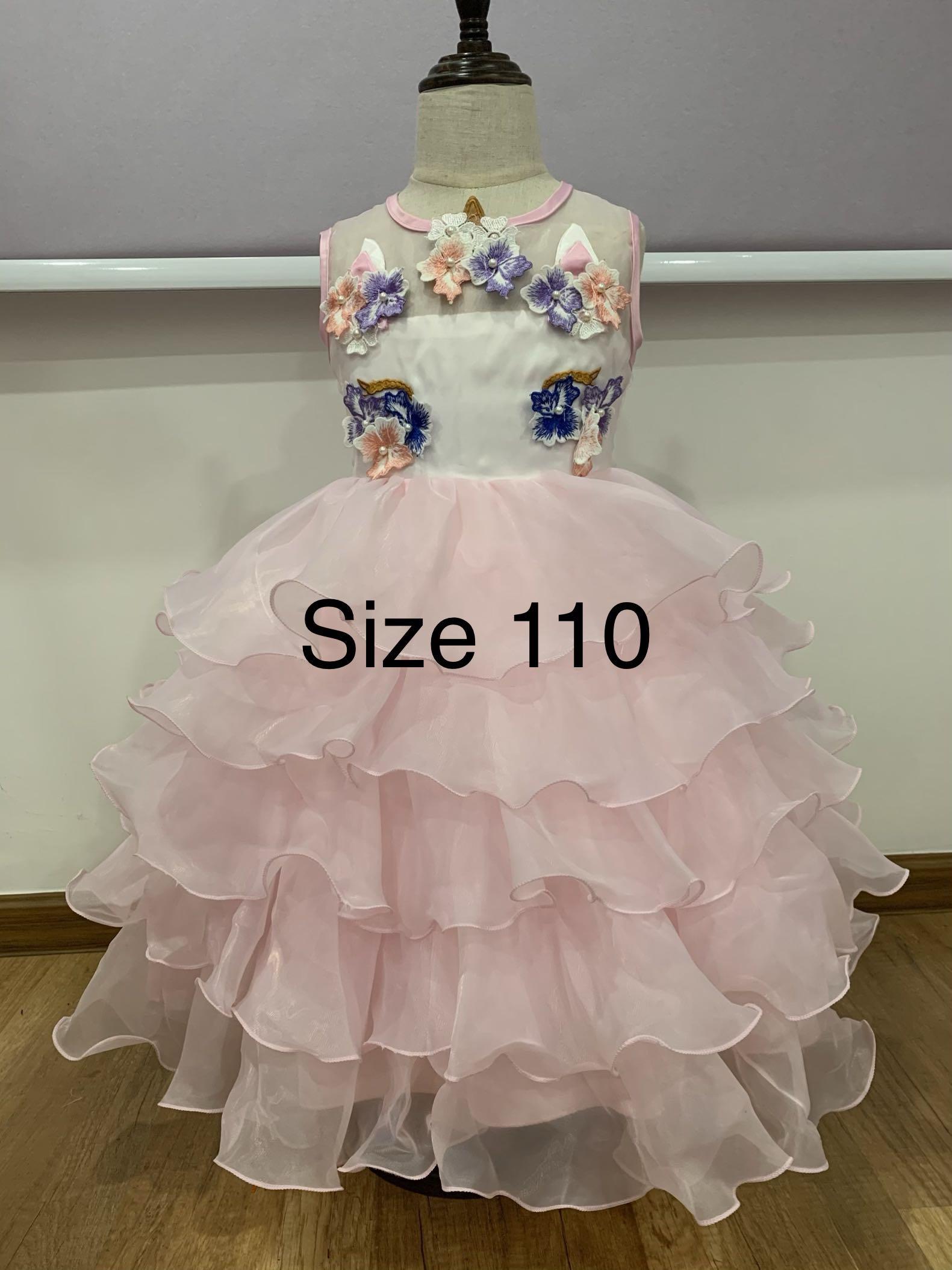 unicorn dress size 7