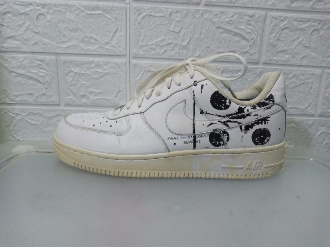 cdg supreme af1 2018
