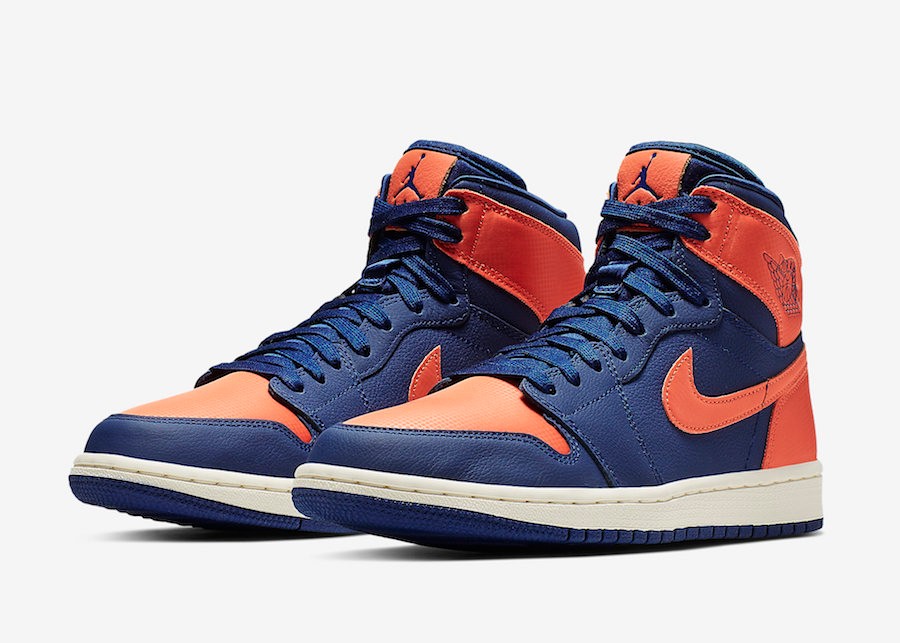 Nike Air Jordan 1 Retro High Blue Void Turf Orange UK6.5, Men's Fashion,  Footwear, Sneakers on Carousell