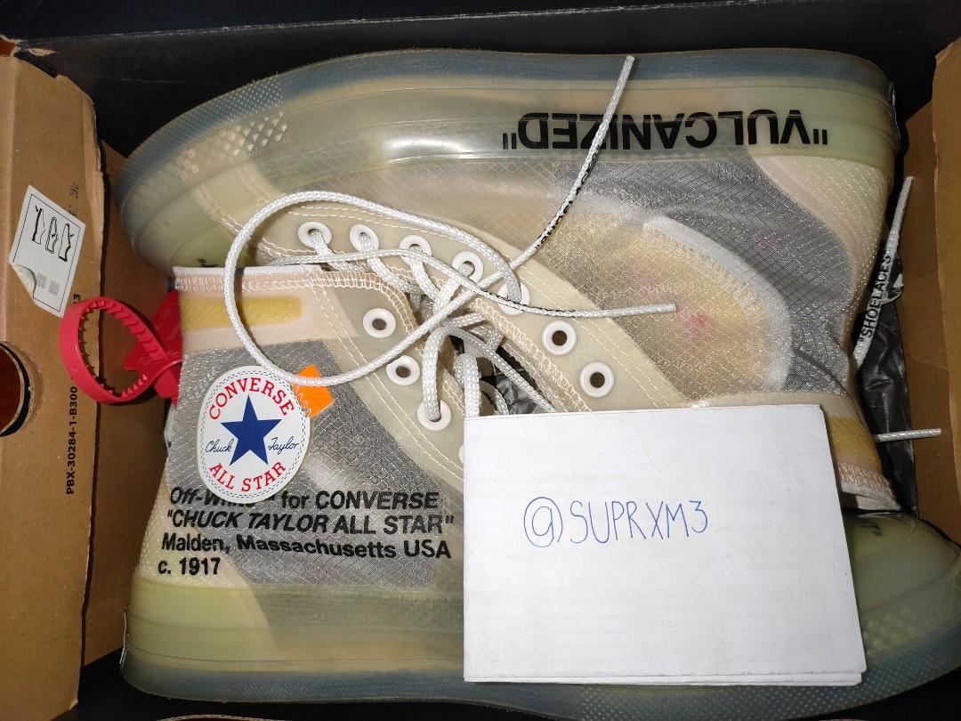 off white converse yellowing