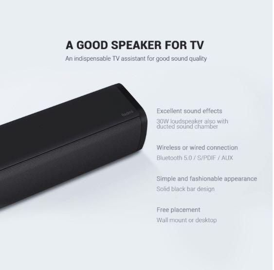 Original Xiaomi Redmi TV Sound Bar Wireless Bluetooth Speaker