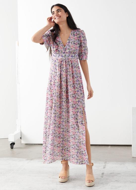 Other Stories Floral Maxi Dress Women s Fashion Dresses Sets