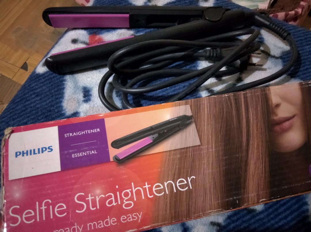 mini hair straightener philips