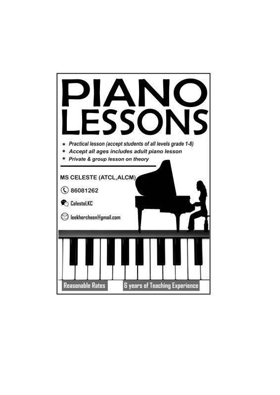 Piano And Music Theory Course Learning Enrichment Music Arts Classes On Carousell