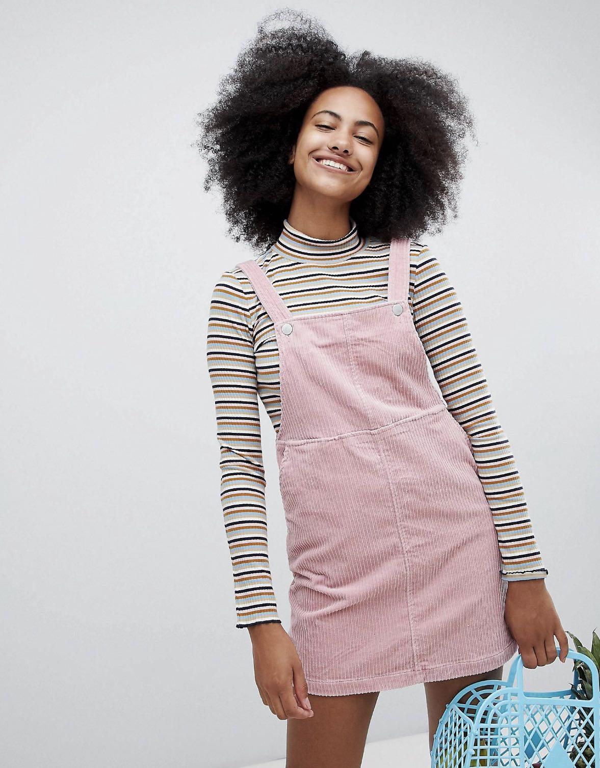 Monki dungaree dress Clearance