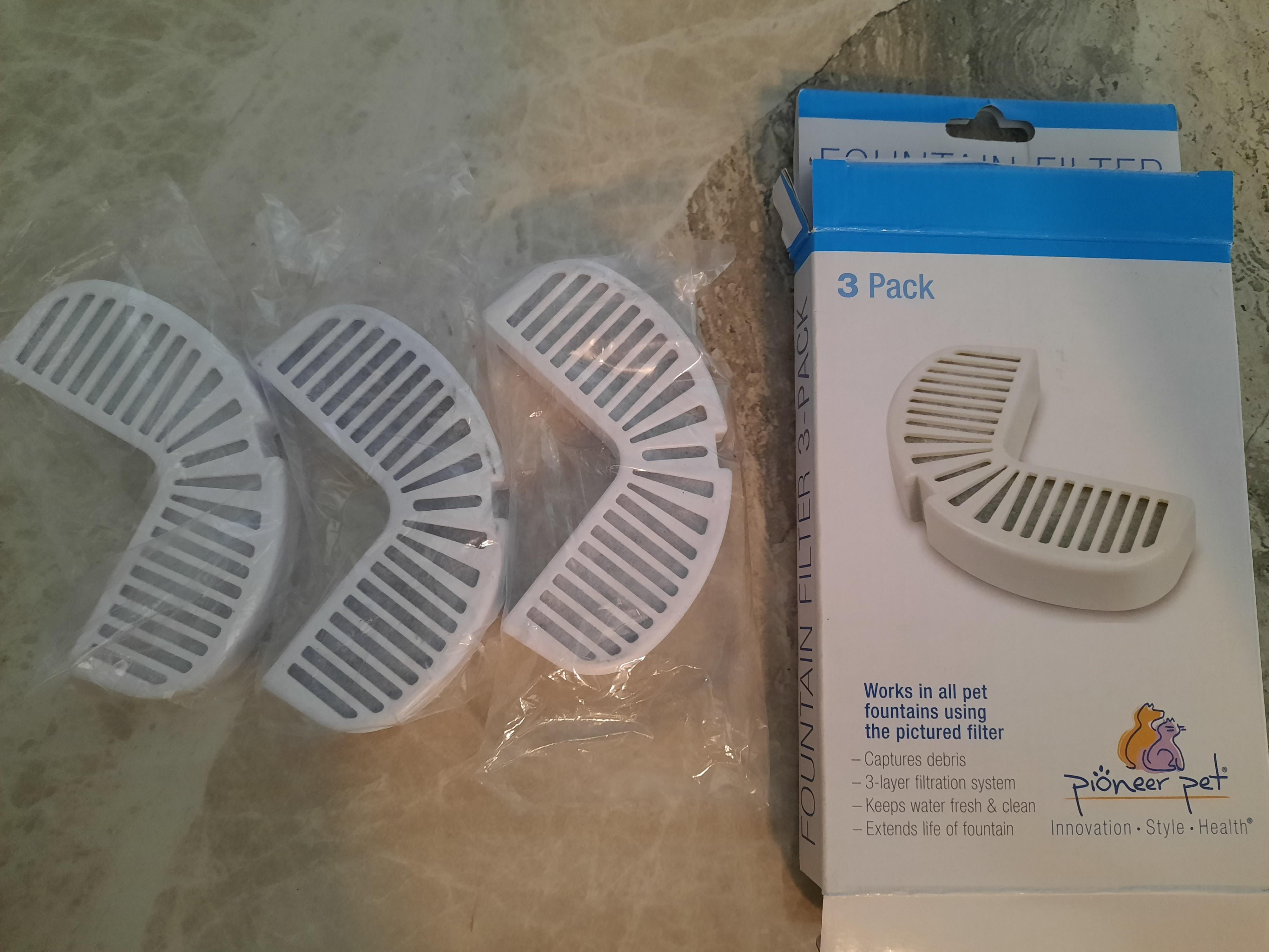 Pioneer pet fountain filer 飲水機 濾芯 （3個）, 寵物用品, 寵物食品 Carousell