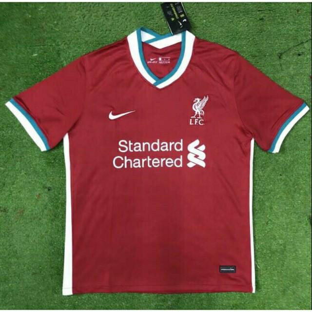 Po Liverpool New Home Jersey 20 21 Sports Sports Apparel On Carousell
