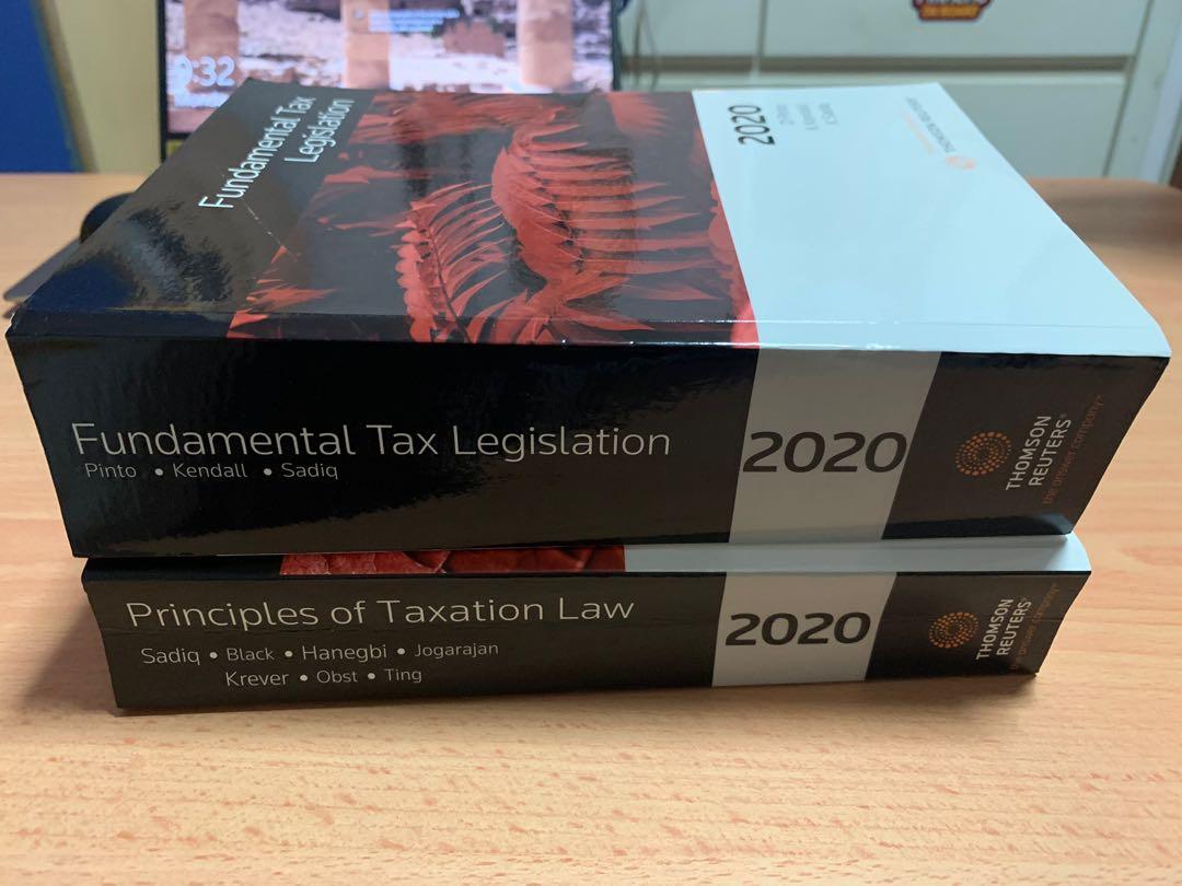 Principles Of Taxation Law And Fundamental Tax Legisliation 2020 Books Stationery Textbooks Professional Studies On Carousell