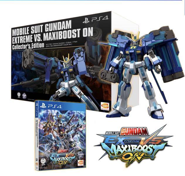 Ps4 Mobile Suit Gundam Extreme Vs Maxiboost On Collector S Edition R3 Eng Toys Games Video Gaming Video Games On Carousell