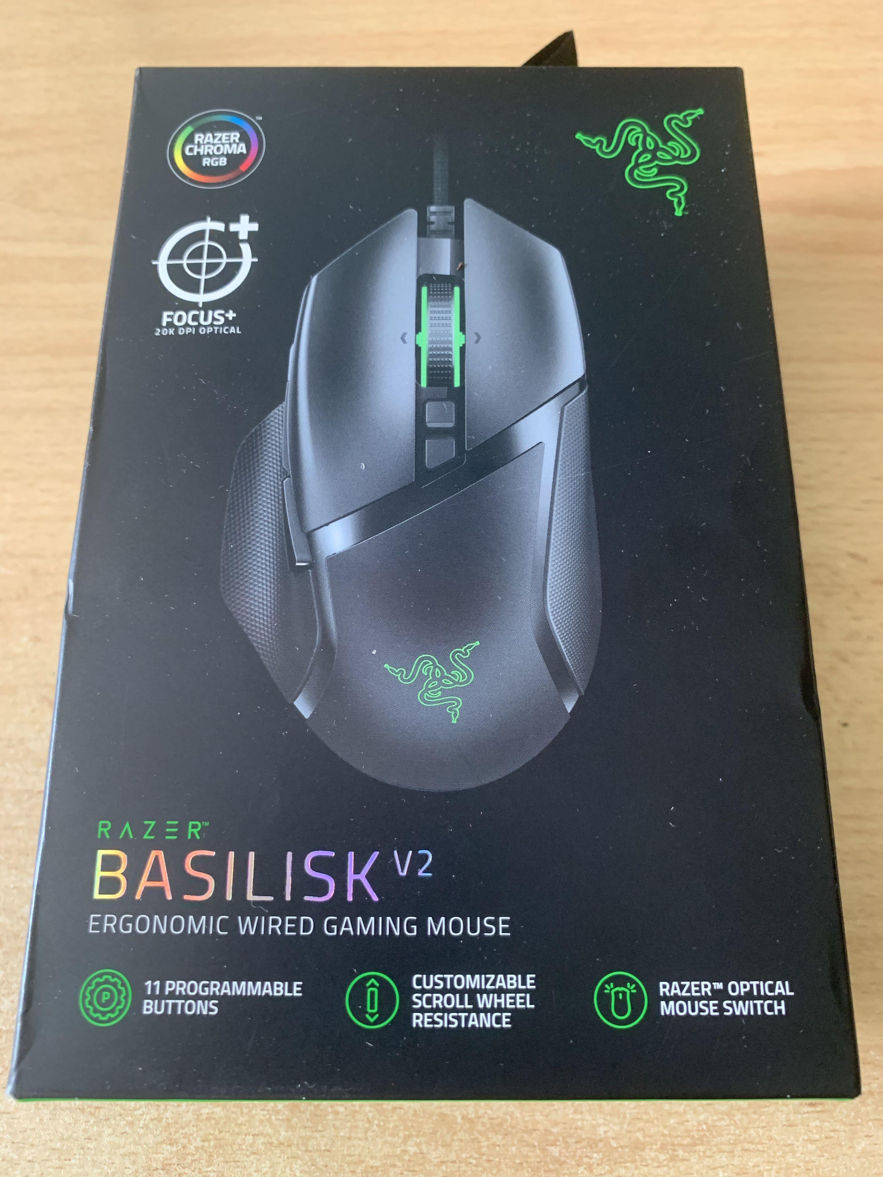 Razer Basilisk V2 - Wired Gaming Mouse (Optical Sensor Chroma RGB ...