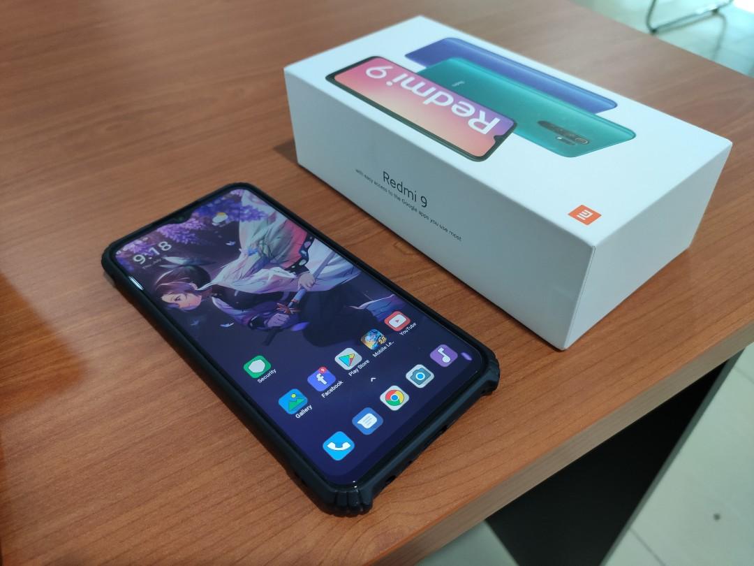 Redmi 9 4gb 64gb Sunset Purple Good As Brand New Mobile Phones Tablets Android Phones Xiaomi On Carousell