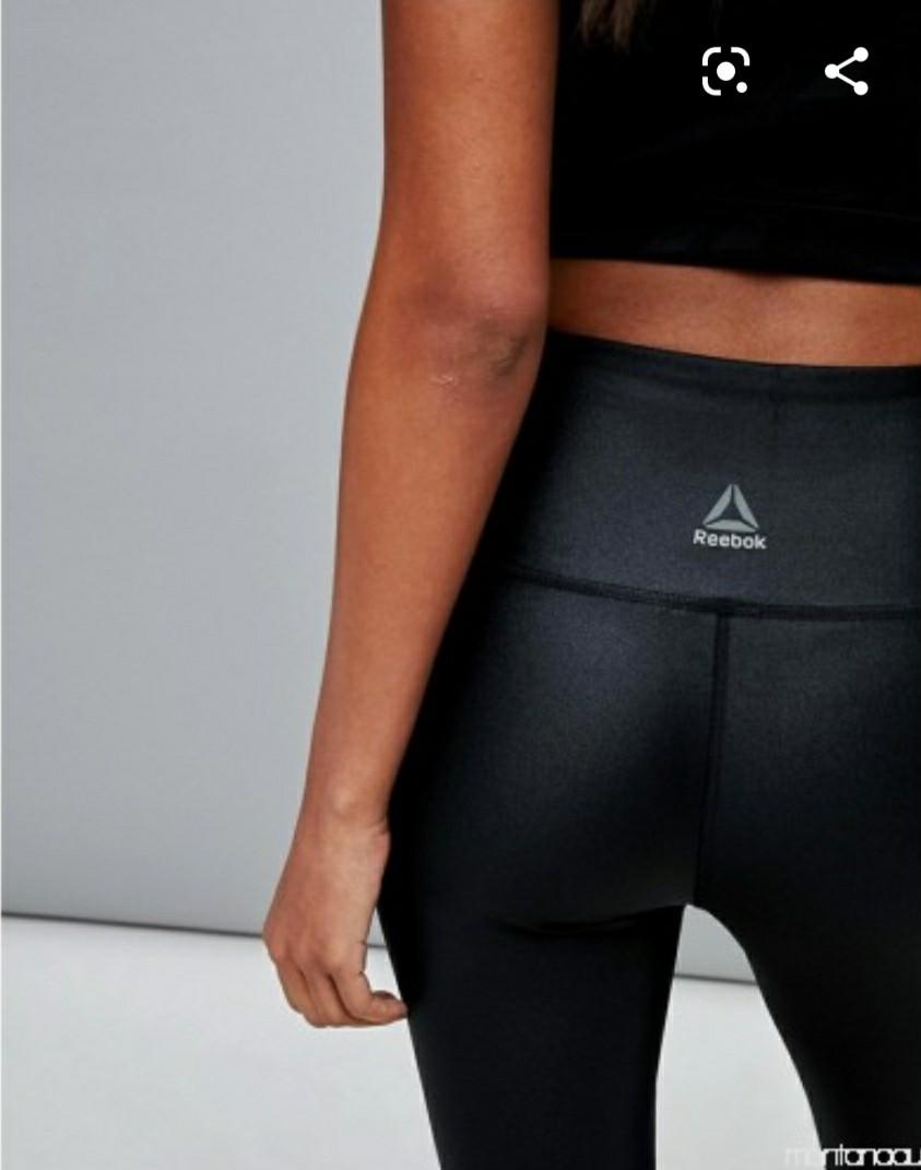 Reebok clearance metallic leggings