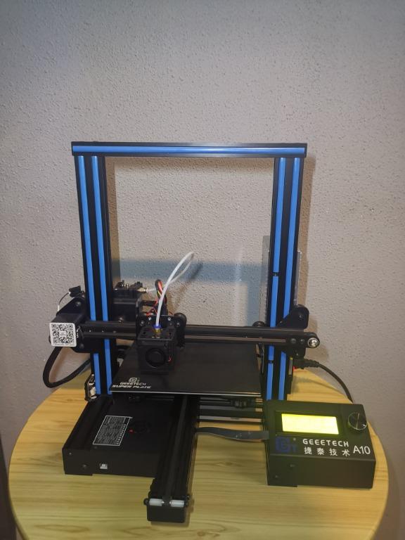 Refurbished Geeetech A10 3d Printer Design Craft Craft Supplies Tools On Carousell