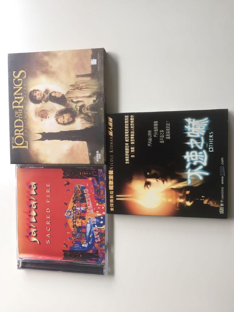 Lord of the Rings VCD set plus other VCD titles, Hobbies & Toys, Music ...