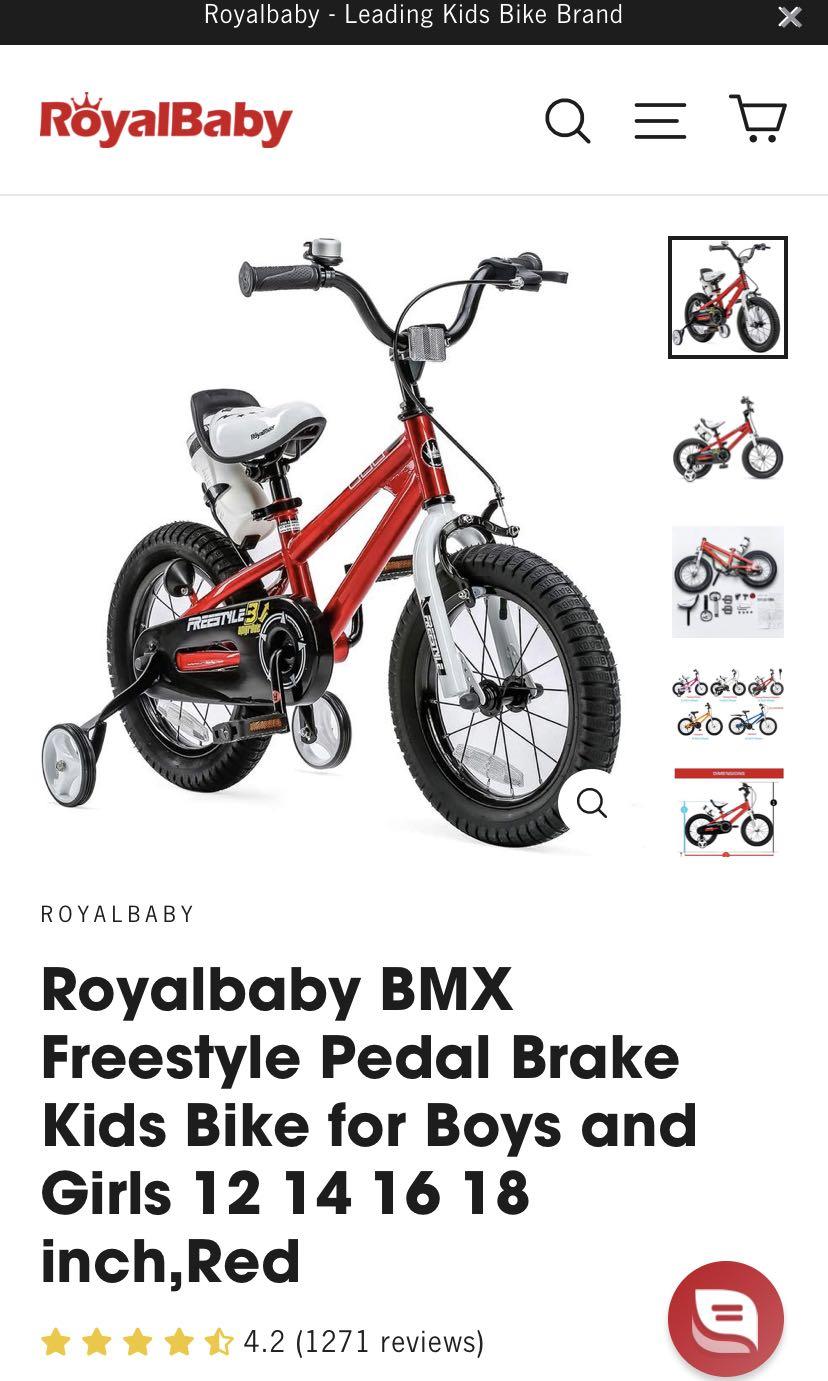 royal baby 14 inch bike