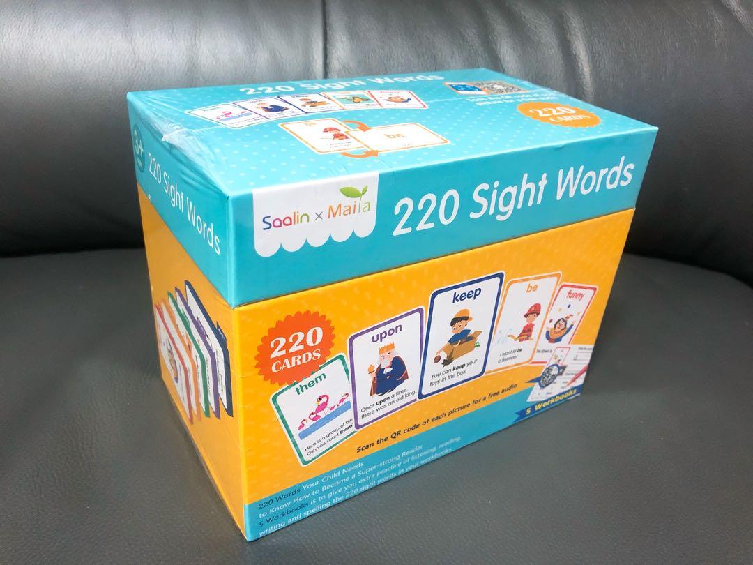 現貨石硤尾交收 點讀版saalin 2 Sight Words Flash Card 幼兒英文sight Words學習卡 玩具 遊戲類 Board Games Cards Carousell 現貨石硤尾交收 點讀版saalin 2 Sight Words Flash Card 幼兒英文sight Words學習卡 玩具 遊戲類 Board Games Cards Carousell