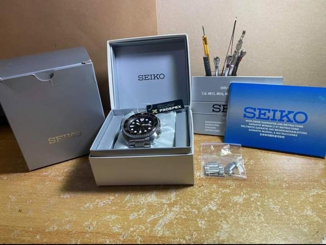 Seiko Turtle Prospex + Orient Blue Triton, Men's Fashion, Watches