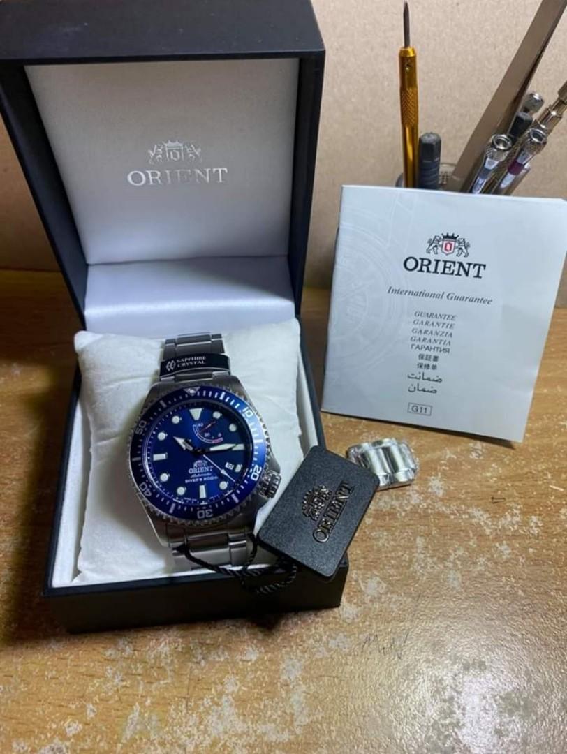 Seiko Turtle Prospex + Orient Blue Triton, Men's Fashion, Watches
