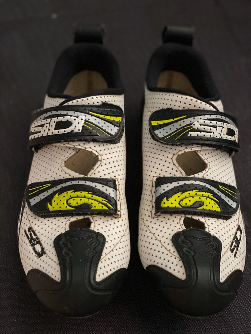 Sidi T4 Air Carbon Triathlon Shoes White-Black Eu 42.5