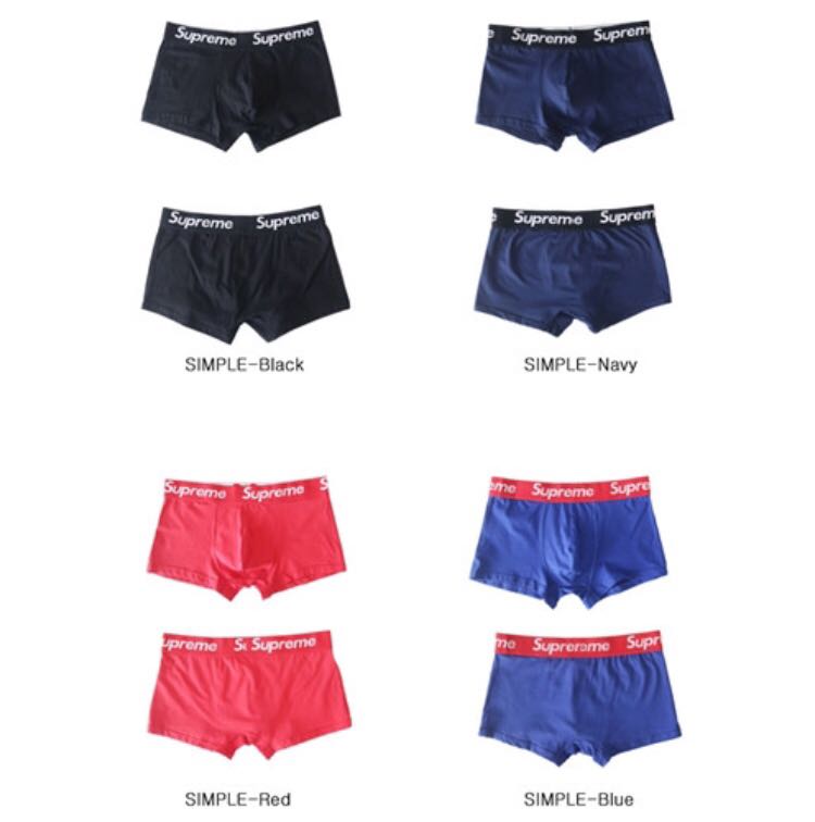 Premium Mens Supreme Lv Underwear Boxer, Men's Fashion, Bottoms, New  Underwear on Carousell