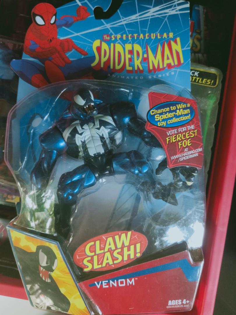 The Spectacular Spiderman Animated Series Venom, Hobbies & Toys, Toys &  Games on Carousell