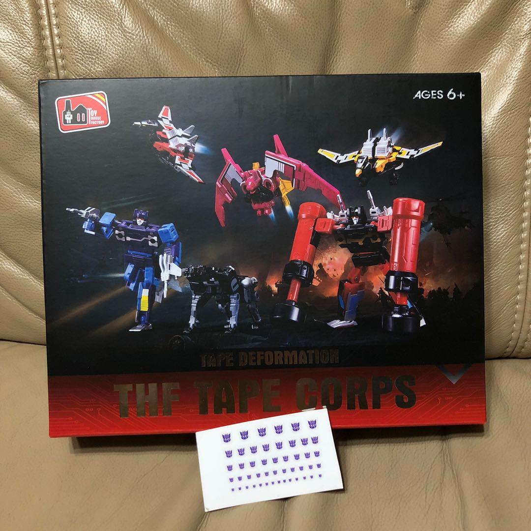 Transformers Toy House Factory THF The Tape Corps / Tape Deformation