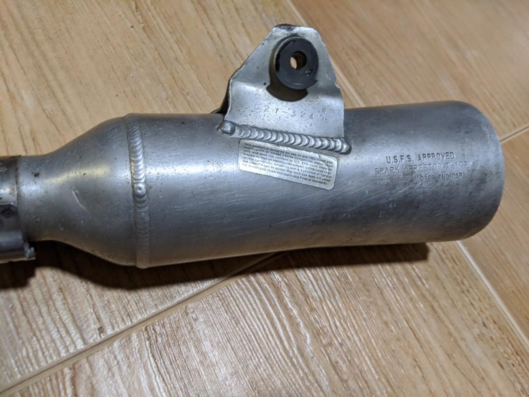 TW200 Supertrapp Exhaust, Motorcycles, Motorcycle Accessories on Carousell