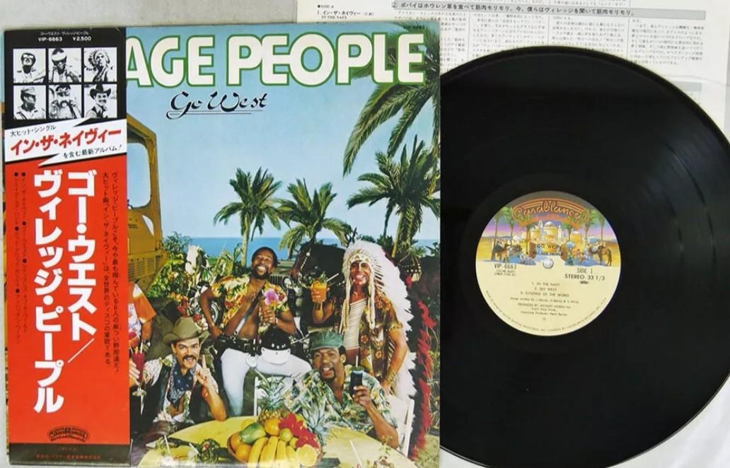 Village People Go West Japan Obi Vinyl Lp Music Media Cds Dvds Other Media On Carousell