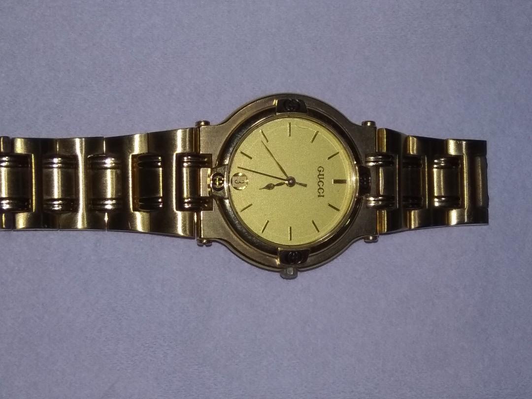 Vintage gucci 9200M 18k gold plated 
