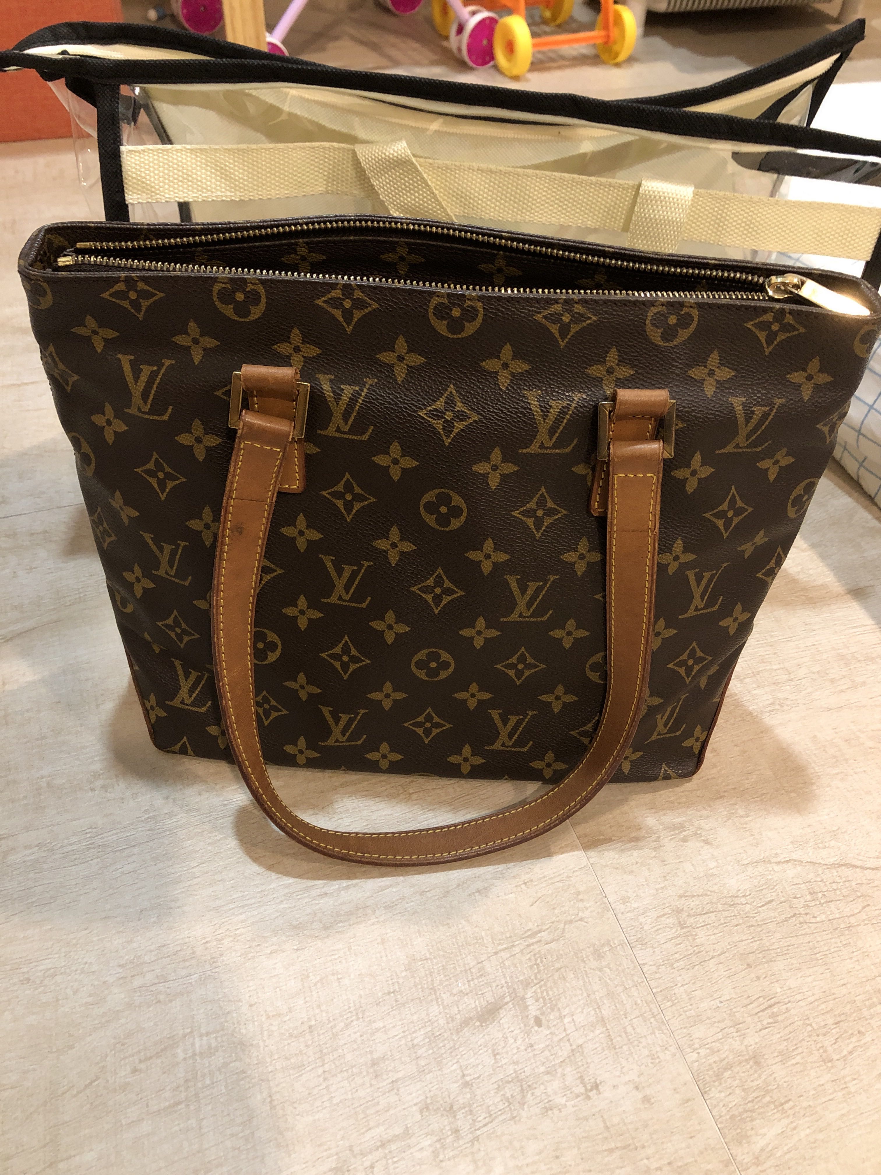 AUTHENTIC* LOUIS VUITTON CABAS PIANO BAG (Discontinued), Luxury, Bags &  Wallets on Carousell