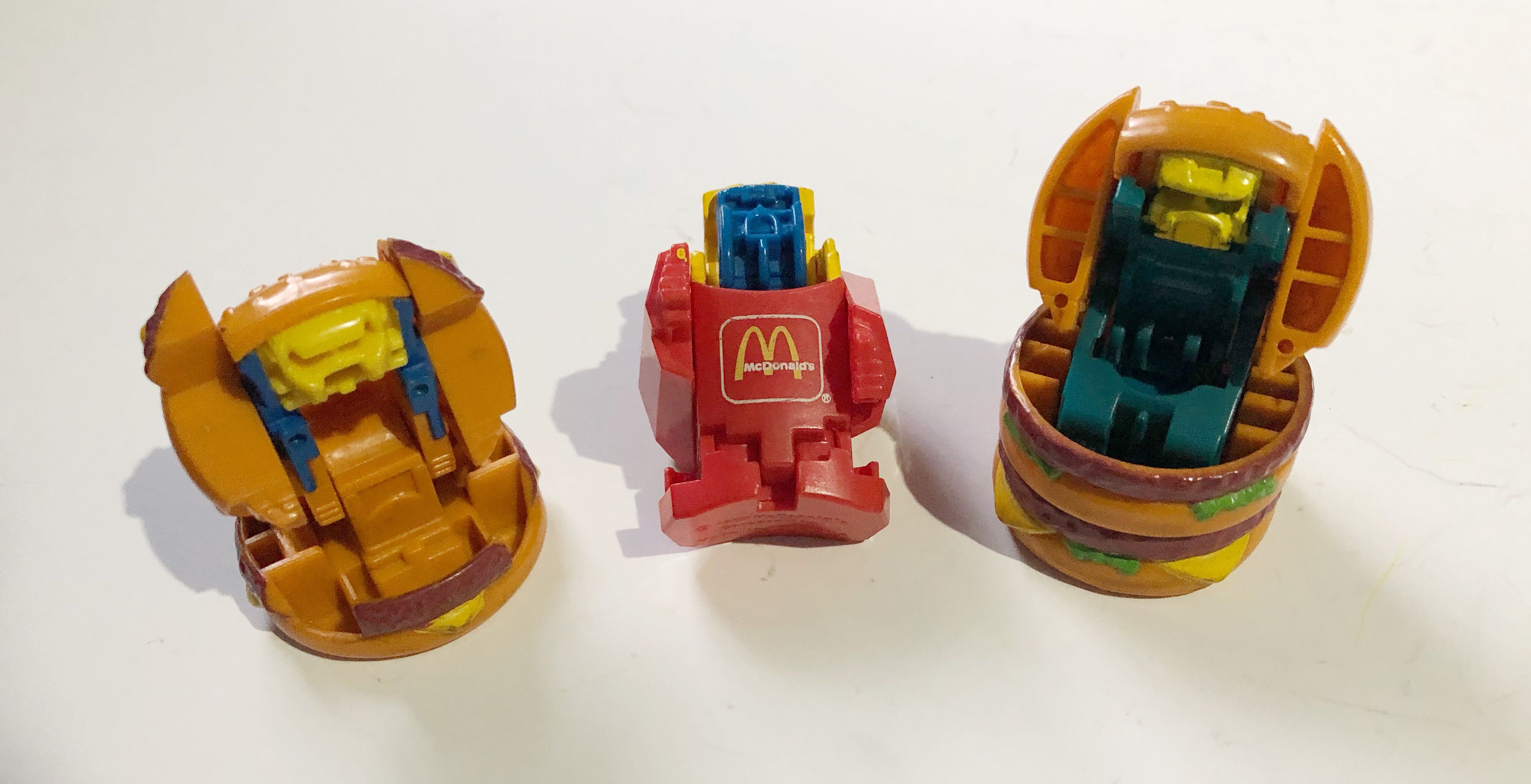 Vintage mcdonalds transformer toys deals
