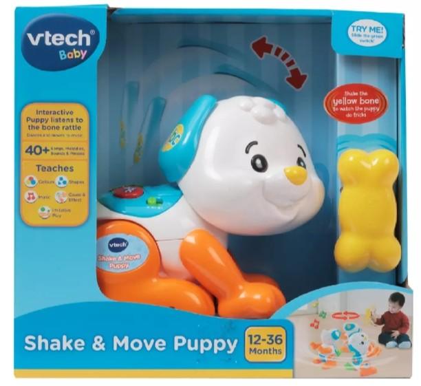 shake and move puppy