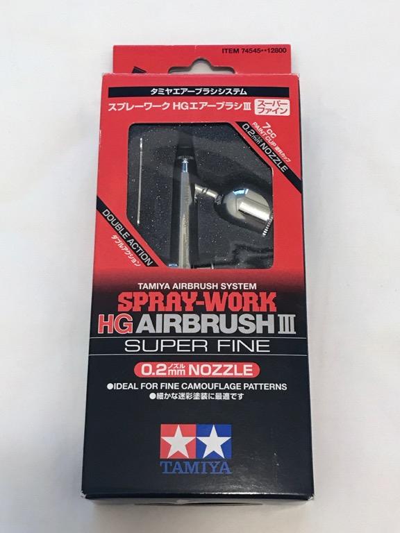 100%全新TAMIYA Spray-work HG Airbrush III 噴筆, 興趣及遊戲