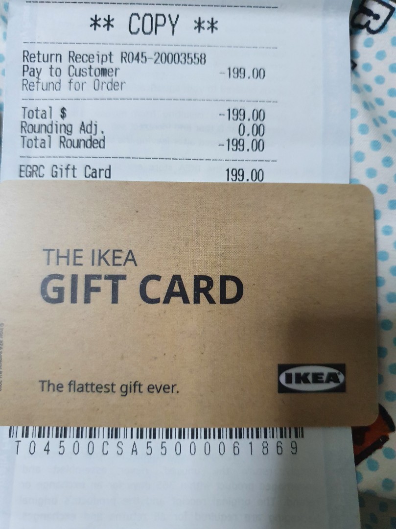 $199 IKEA gift card, Tickets & Vouchers, Vouchers on Carousell