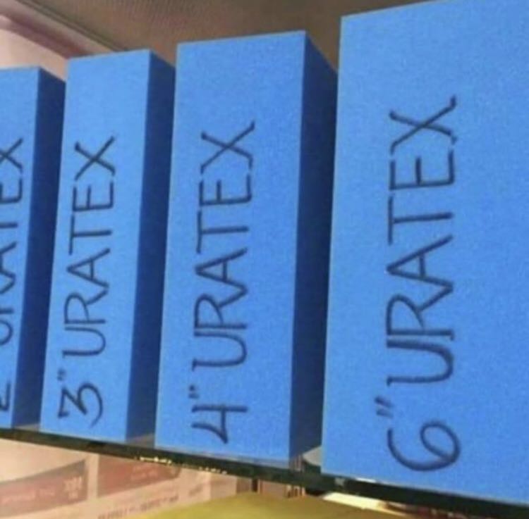 4 inches uratex outlet foam