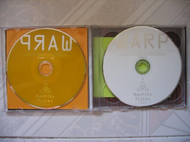 藤木直人Naohito Fujiki - Warp CD + DVD (2碟) (台灣版) (附歌詞畫冊